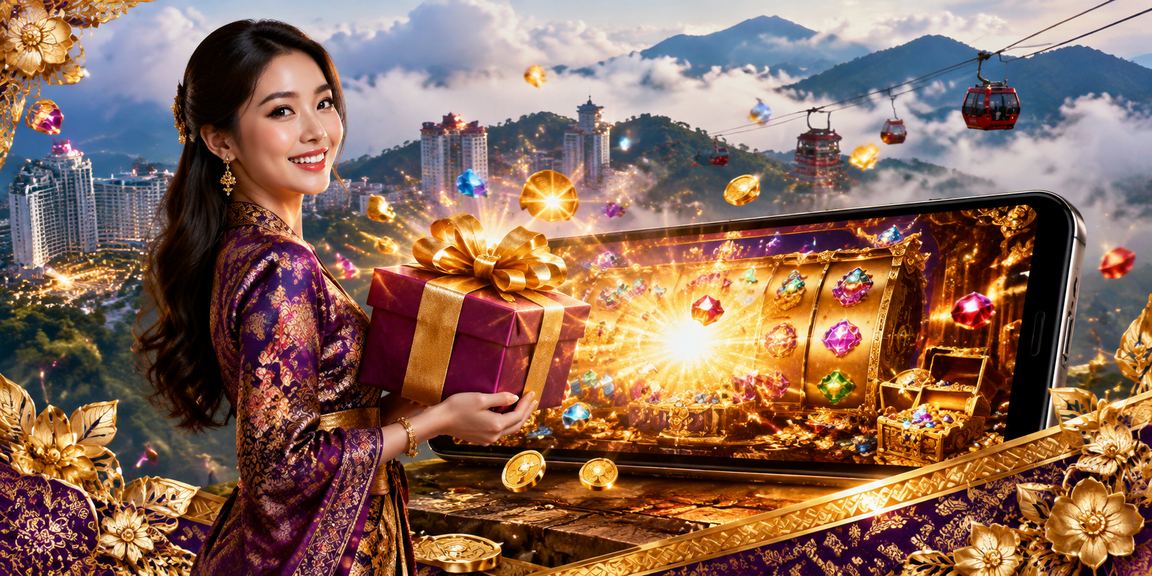Permainan slot di Genting Highlands dengan motif batik tempatan